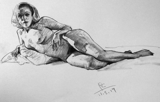 live model Drawing