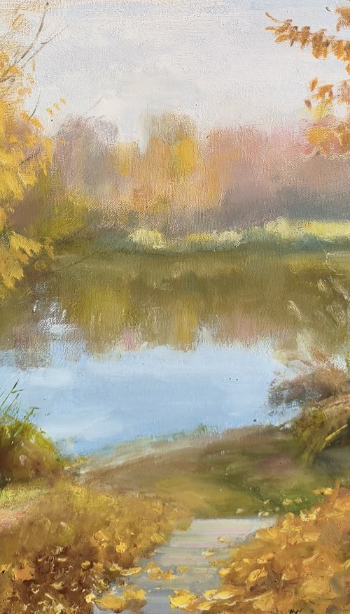 Golden autumn by Valentina Andrukhova