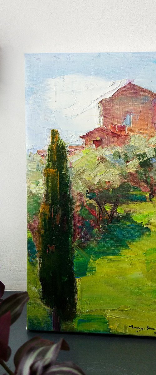 View of the Italian courtyard by Helen Shukina