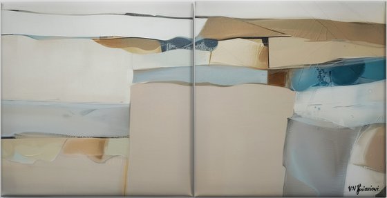 Diptych Sand, Light and Sky #3