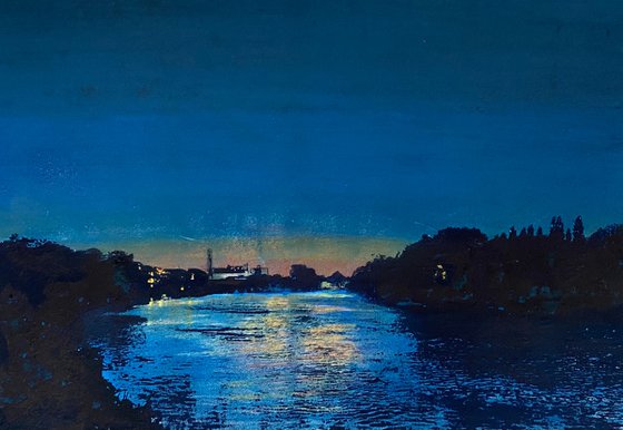 My Ever Changing Moods (River Thames, Dusk) 2/3