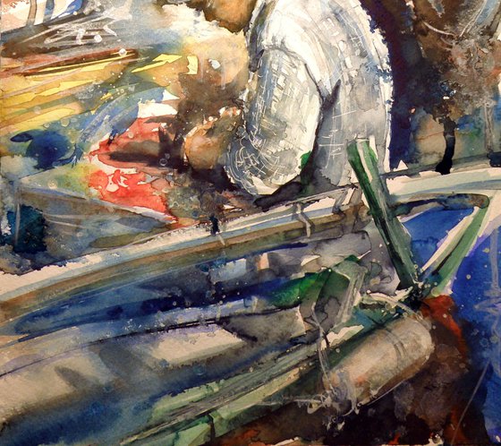 Old fisherman