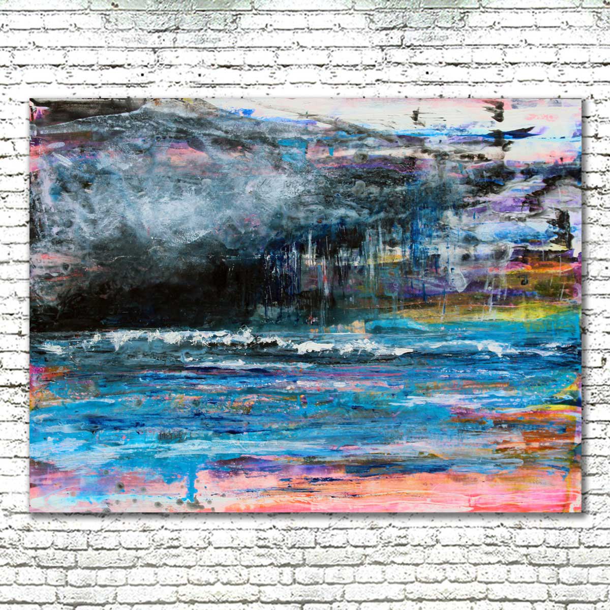  Storm Breaker By Andrew Watt, 39 X 28, Artwork For Sale On Artfinder