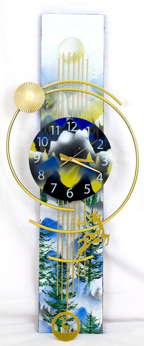 Just the place and time by Poovi Art