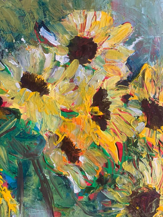Sunflower fields