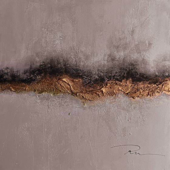 Minimalist Bronze Texture