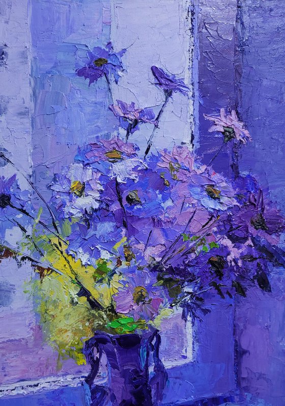 Daisies On The Windowsill