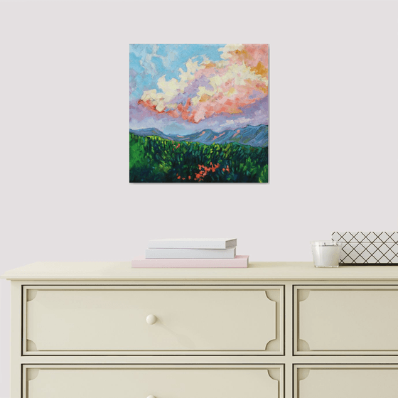 Cloud Over Mountains