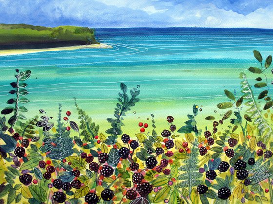 Late Summer Brambles on Tresco