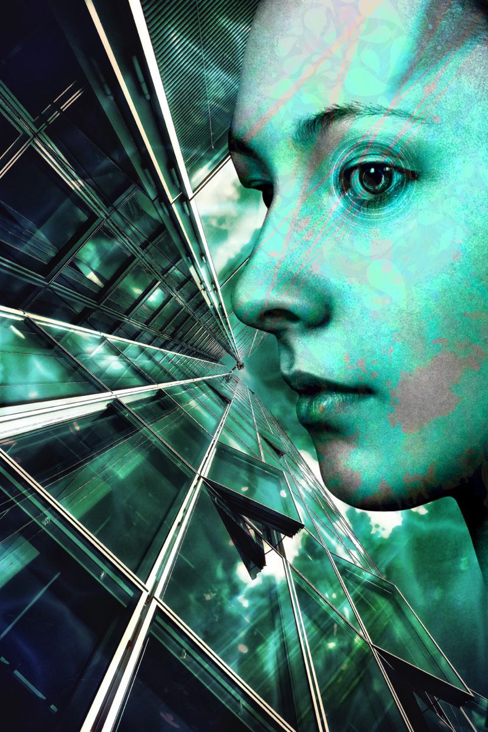 The Underwater City Digital Painting Printed O Artfinder