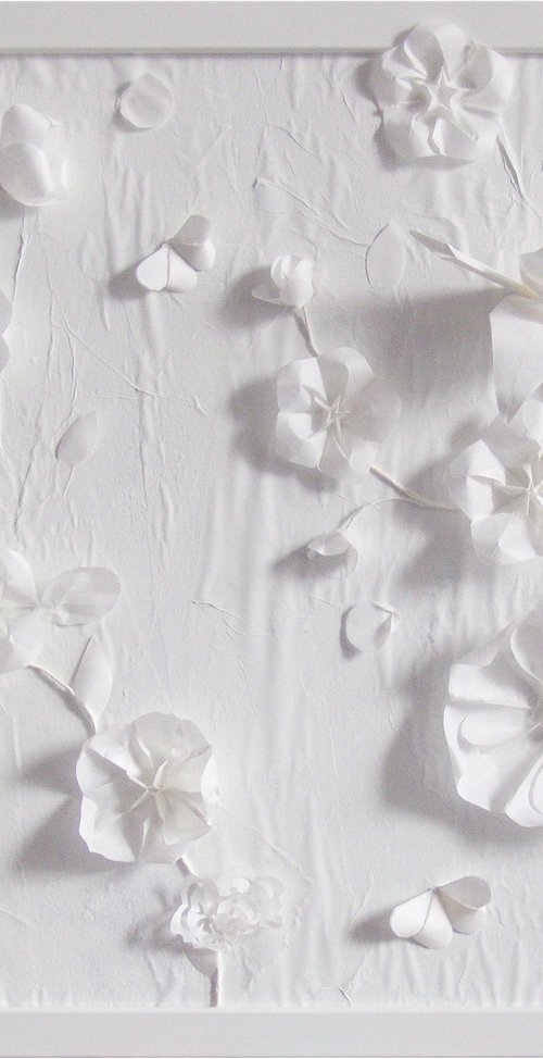 In the moonlight - origami picture by Jolanta Czarnecka