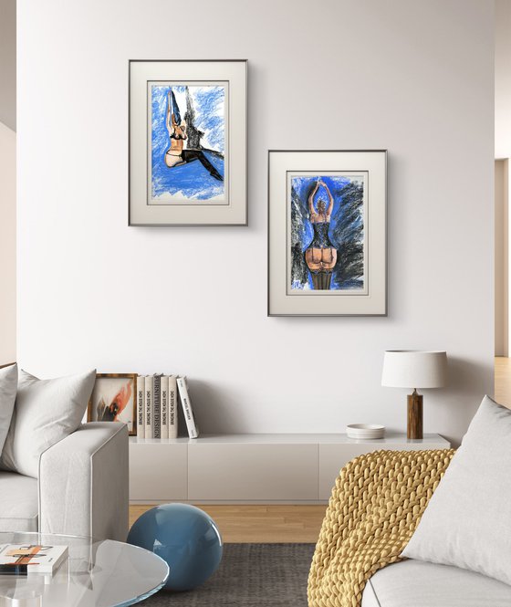 Women Body Set of 4 SoftPastel