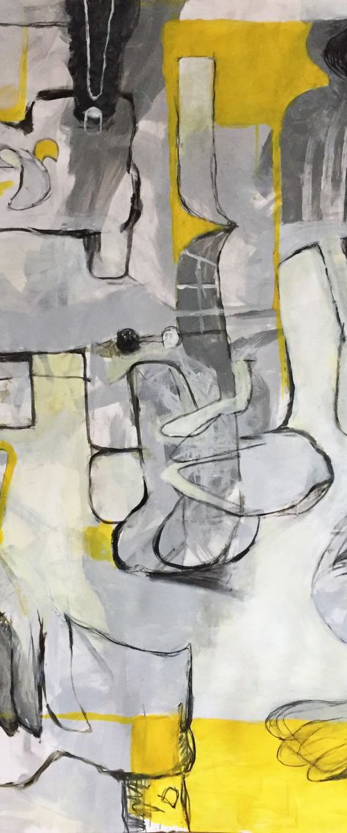 Abstraction in Yellow N1 by Michael Ioffe