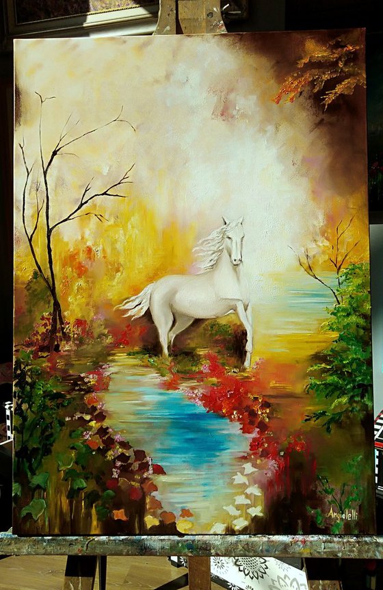 Wonderful nature - Landscape - original painting
