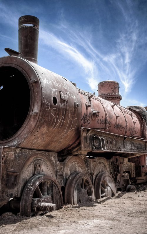 Train Cemetery 3 by Paolo Messina