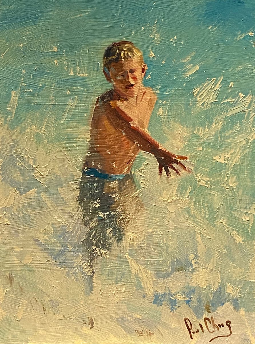Beach Boy Dancing by Paul Cheng