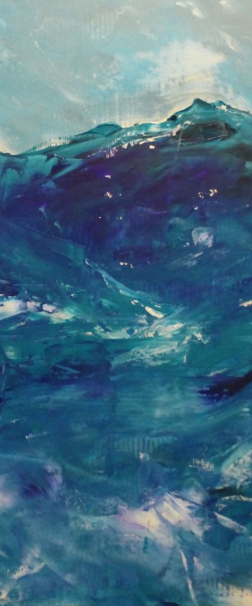 Surfing. 95x90 cm by Nikolai  Gritsanchuk