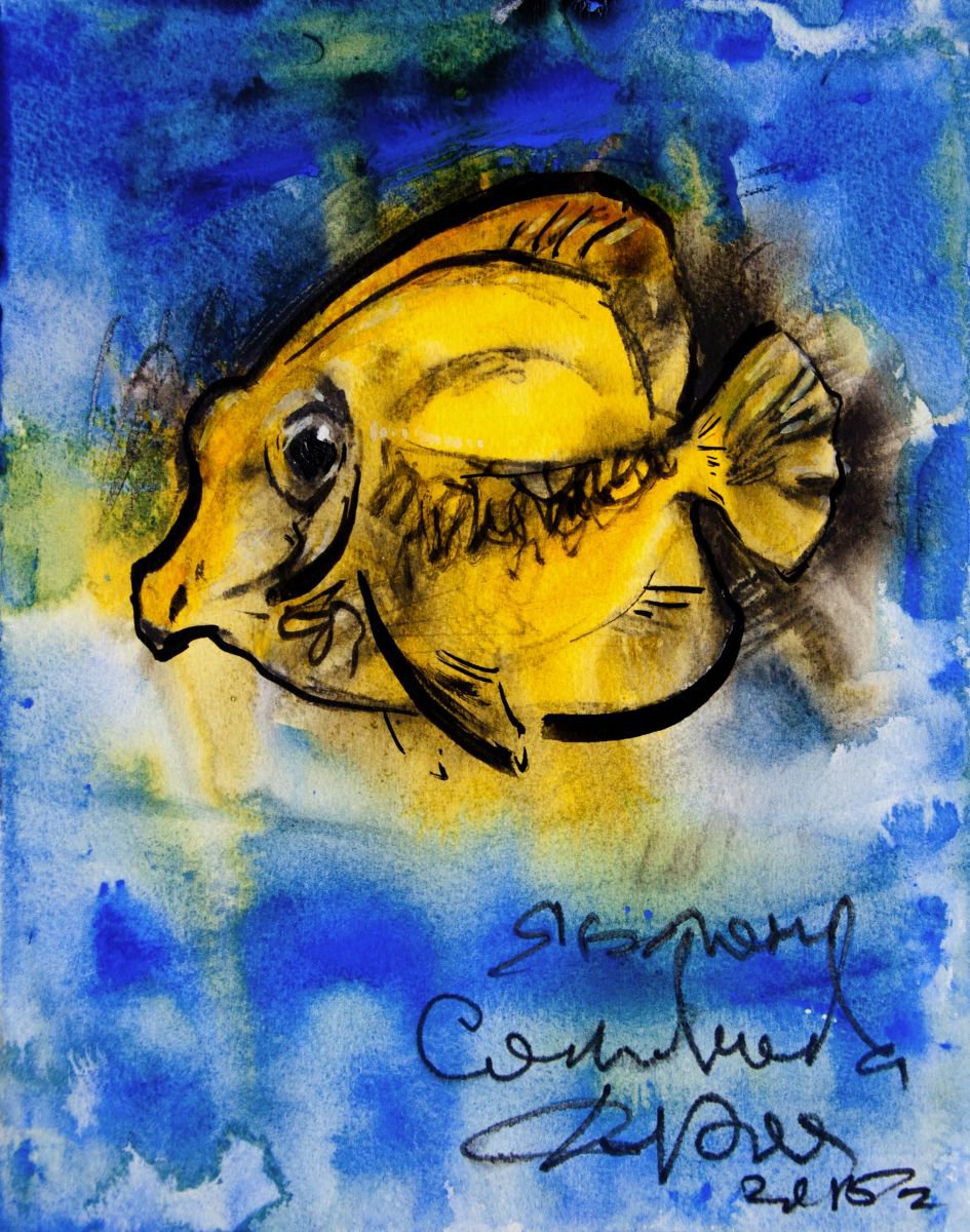 Tropical fish by Daria Yablon-Soloviova