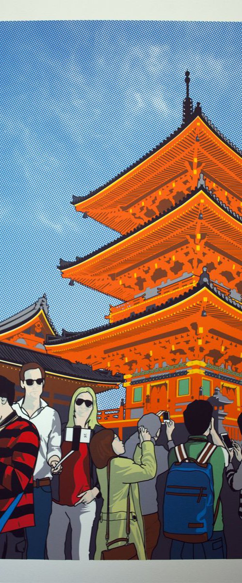 Kyoto Temple by Gerry Buxton