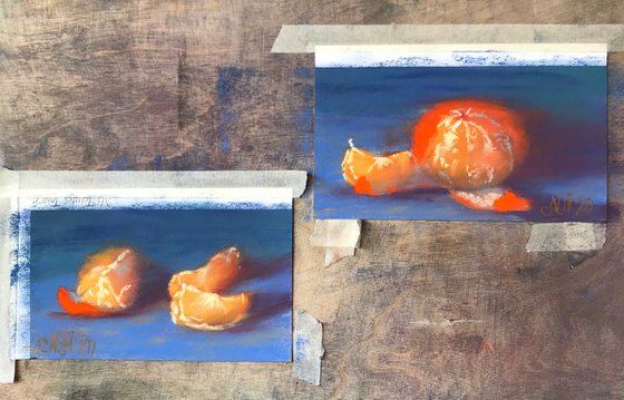 Orange Mood set of 2