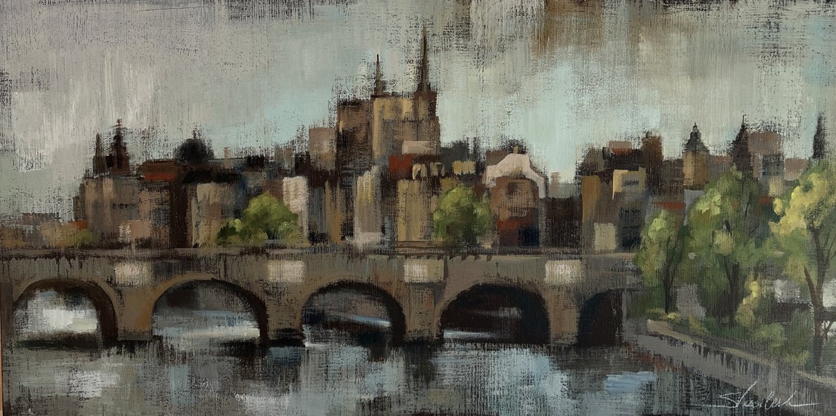 Paris Bridge by Silvia Vassileva