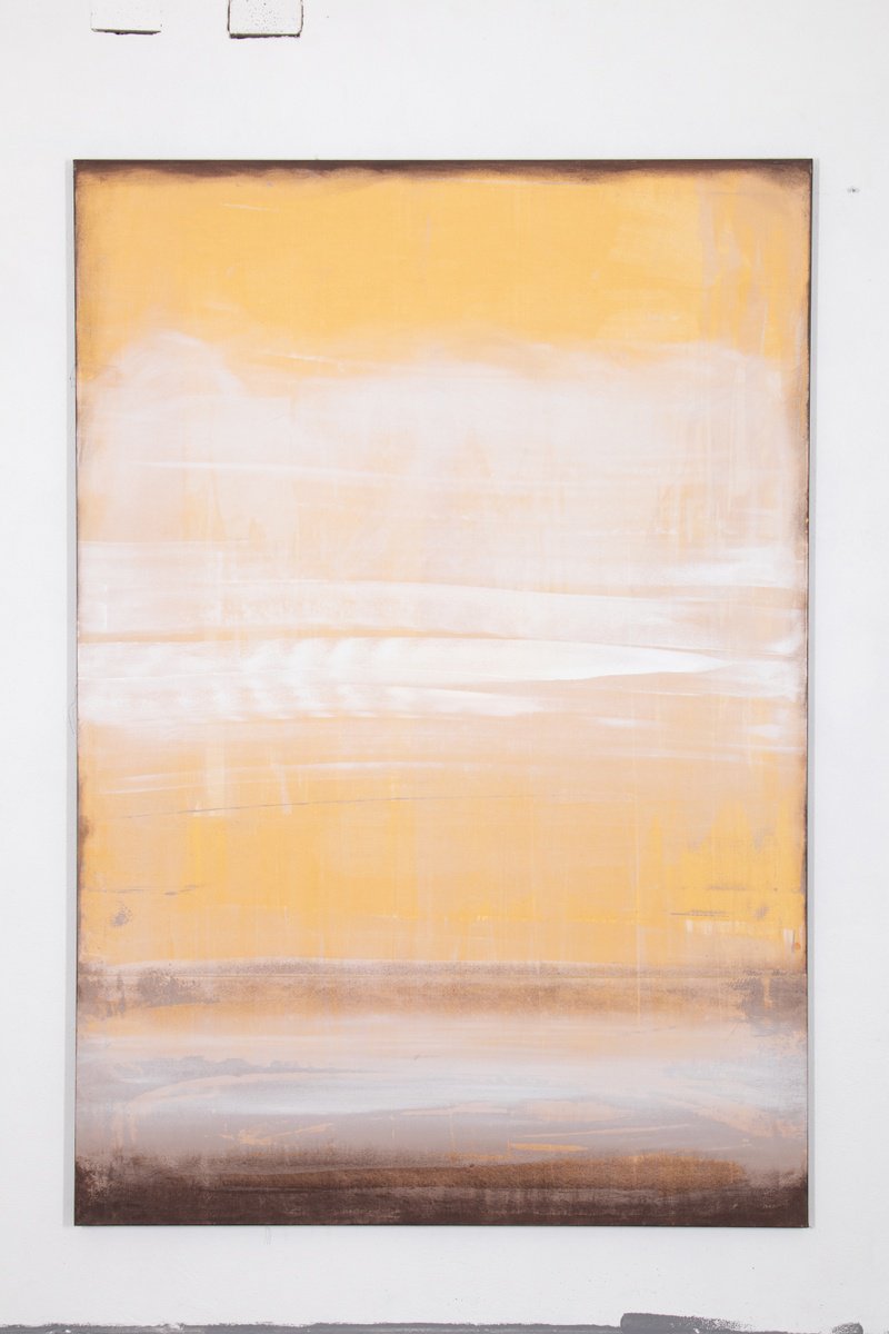 Abstract Acrylic Painting By Rokas Berziunas, 51 X 75", No. 24-53, Original Artwork