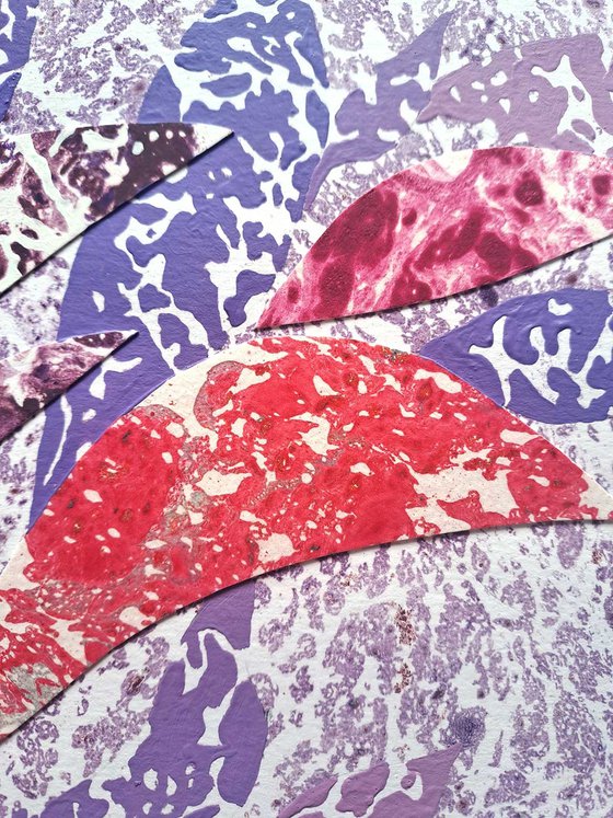 Set of 2 «Lavender Tropics»