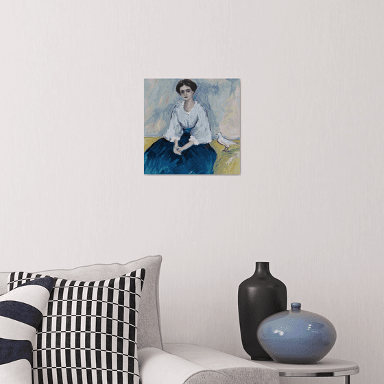 Woman with a Bird