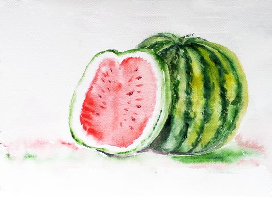Watermelon art- Set of three
