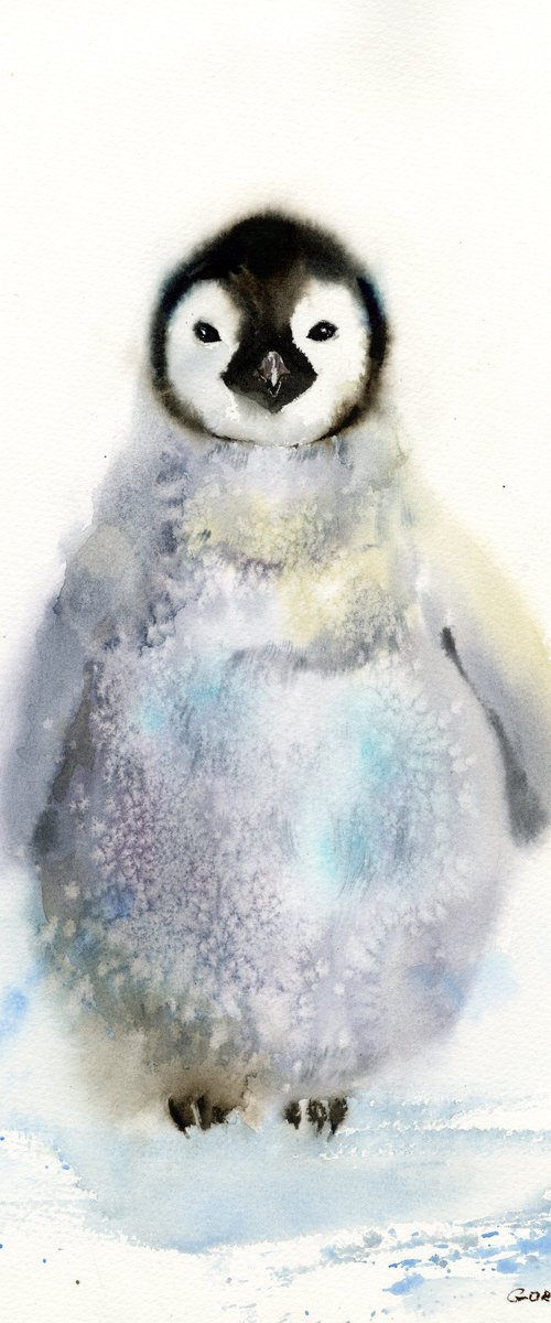 Little penguin #2 by Eugenia Gorbacheva