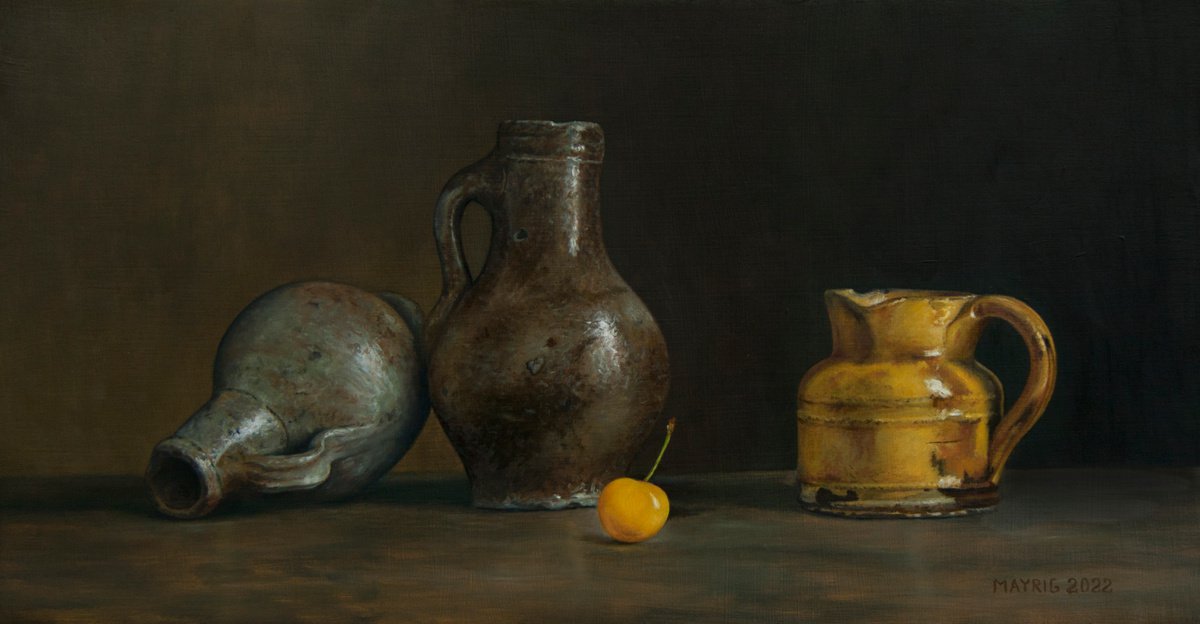 Photorealistic Oil Painting , Cherish By Mayrig Simonjan, 20 X 11, Artwork For Sale On Artfinder