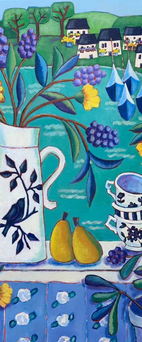 Cottage By The Sea by Holly Wojahn