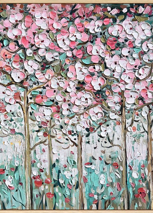 Cherry Blossom Garden by Lana Guise