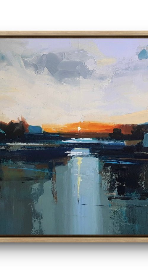 Sunset by Athaang Art