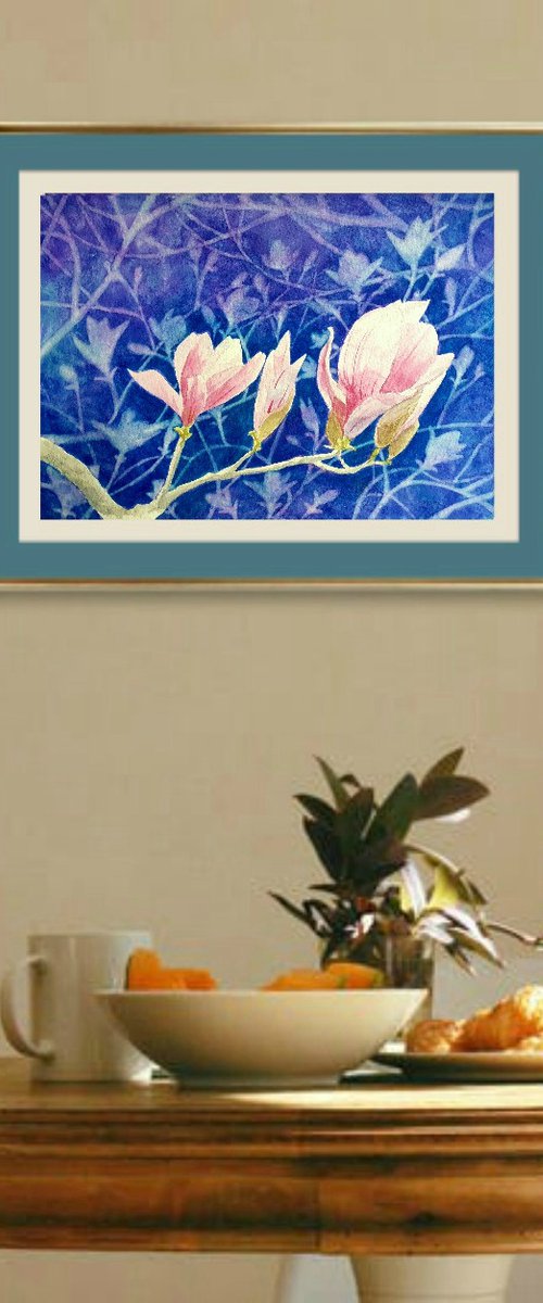 Magnolia Blossom by Lisa Mann