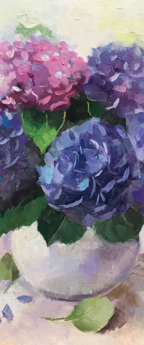 Forever Hydrangea by Ling Strube
