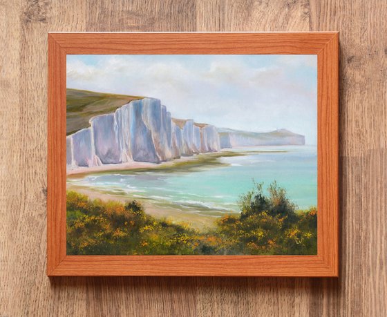 White cliffs Seven Sisters