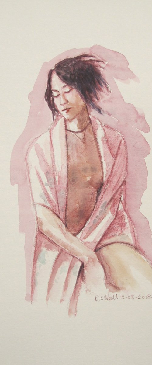 draped female nude by Rory O’Neill