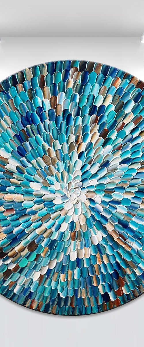 'Nix orbis XI' - 30x30” by Tatiana Georgieva