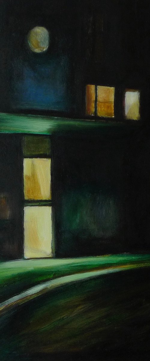 Green Night by Sarah Ann  Mitchell