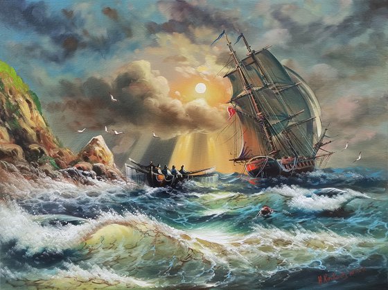 Restless sea 1