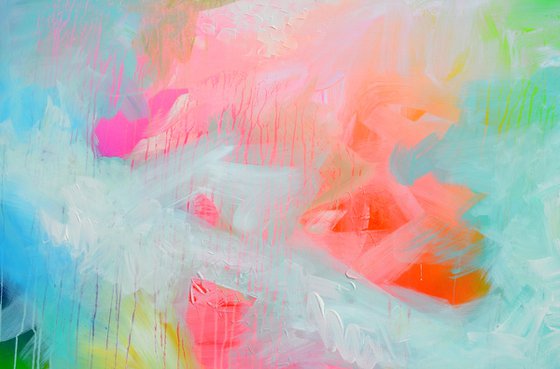 Beyond the Horizon Large Abstract