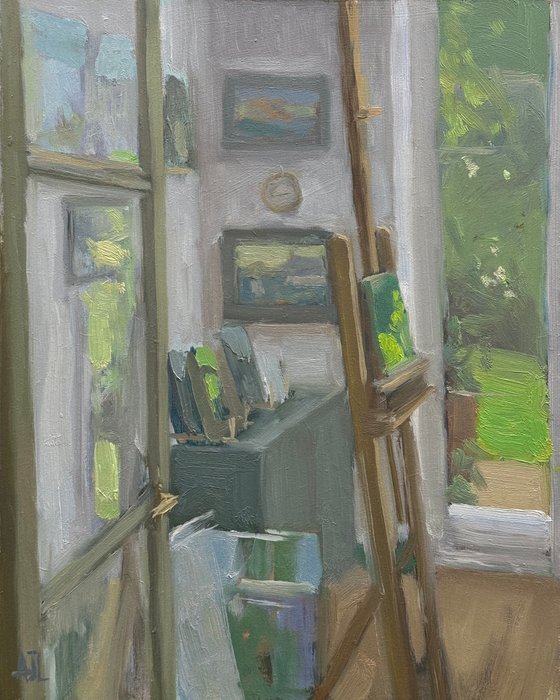 Entrance to the Artist Studio