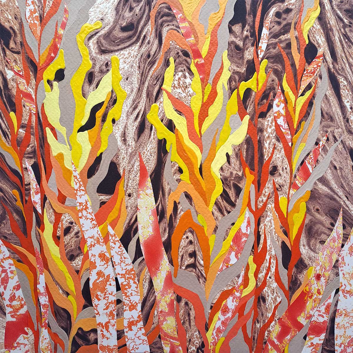 Lost In The Jungle By Mariia Raskin, 10 X 10, Artwork For Sale On Artfinder