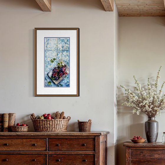 Harvest on Azulejo Time – Vineyard Table