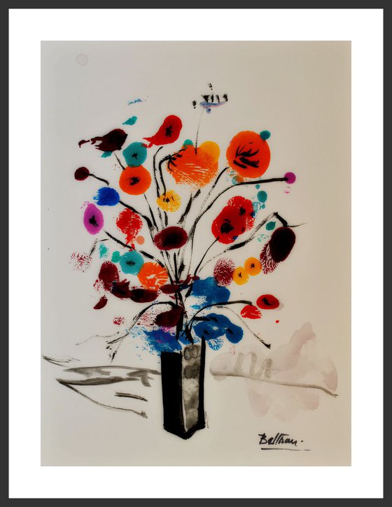 Le vase moderne / 11,81 x 15,75 in.(30x40cm) / 2018