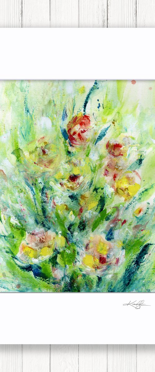 Floral Lullaby 8 by Kathy Morton Stanion