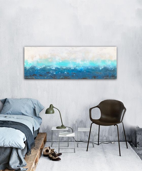 bright sea blues (150 x 50 cm) Dee Brown