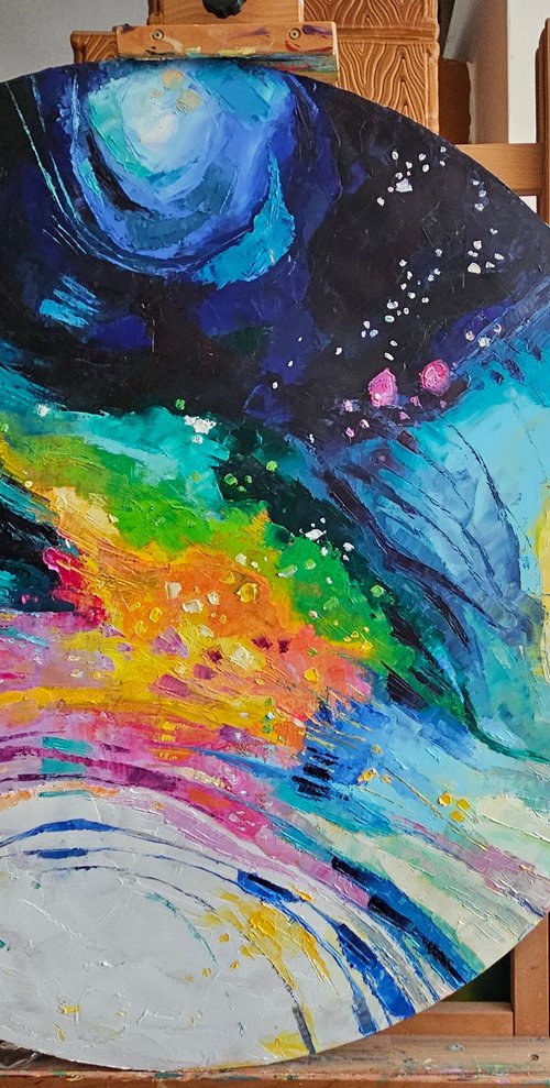 We are eternal travelers of the universe. by Simon Tünde