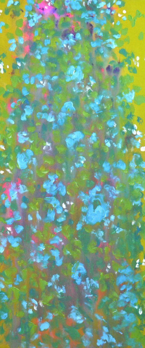 Abstract Flowers by Gela MIKAVA